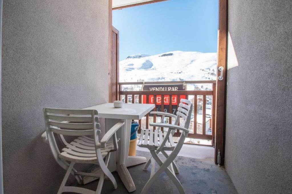 Studio Cabine 4 Pers Les2Alpes 21M² Лес дьо Алпс Екстериор снимка