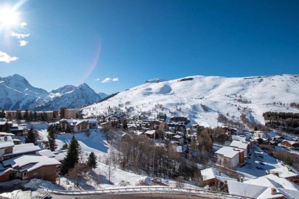 Studio Cabine 4 Pers Les2Alpes 21M² Лес дьо Алпс Екстериор снимка