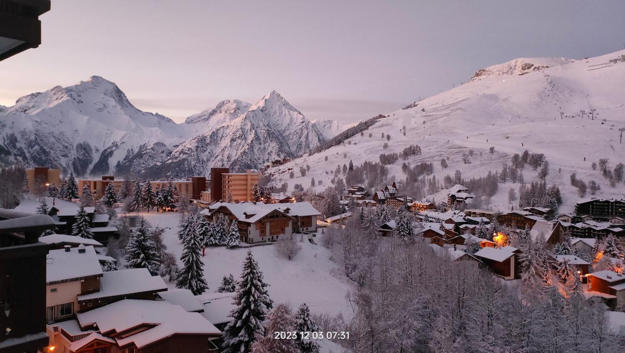 Studio Cabine 4 Pers Les2Alpes 21M² Лес дьо Алпс Екстериор снимка